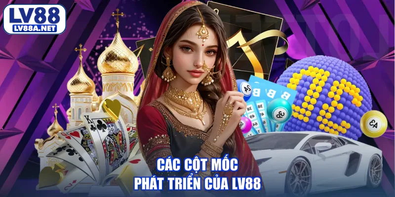 Các cột mốc phát triển của LV88