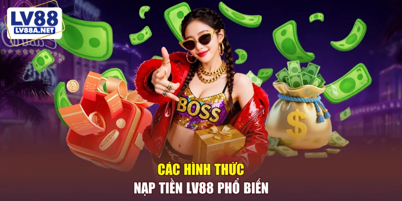 Các hình thức nạp tiền LV88 phổ biến