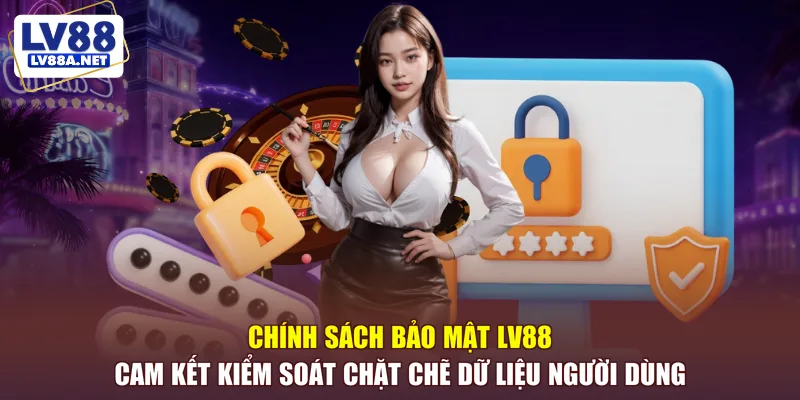 Chính sách bảo mật LV88 cam kết kiểm soát chặt chẽ dữ liệu người dùng